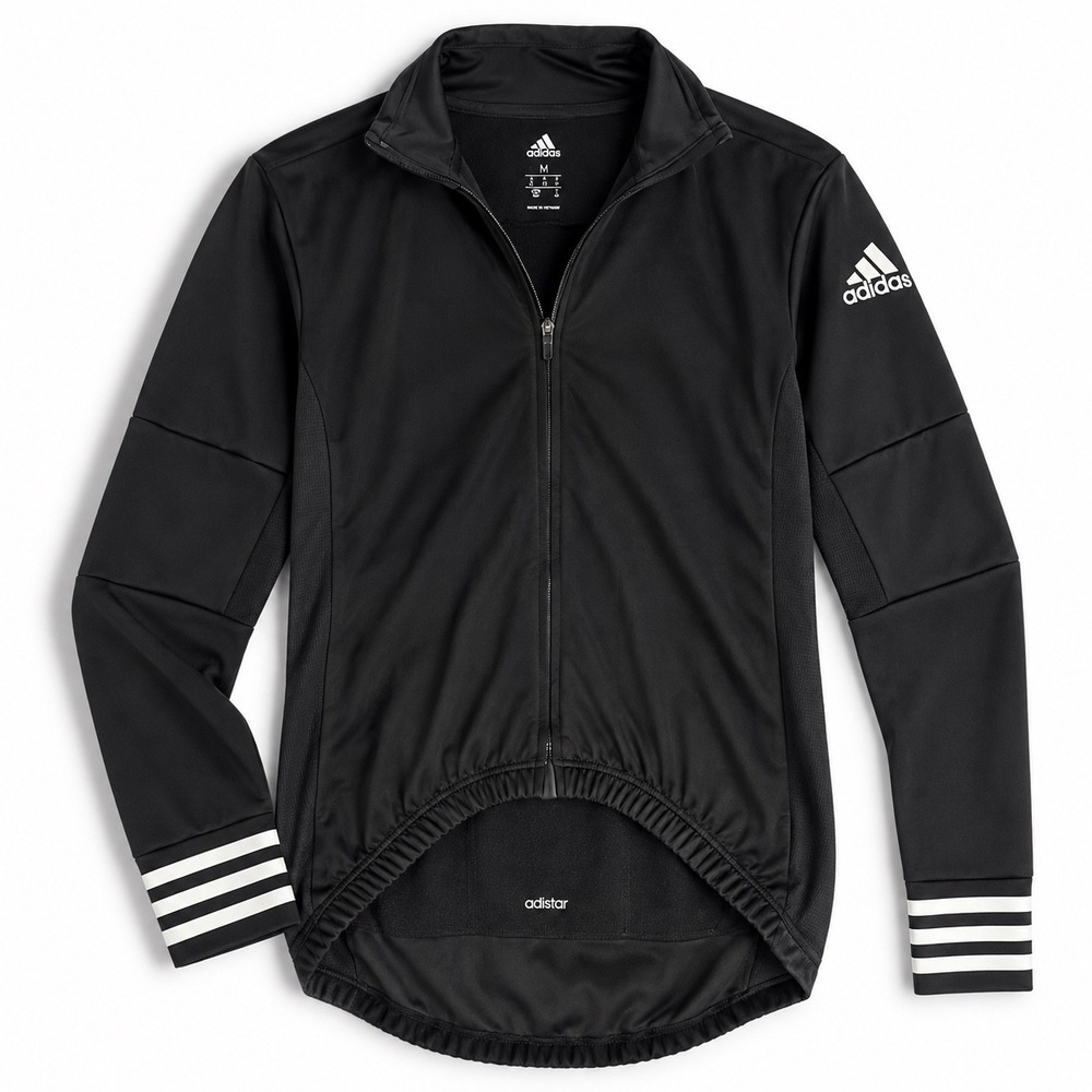 adidas Adistar Over Men's S Black Long Sleeve Cycling Jersey CW7727